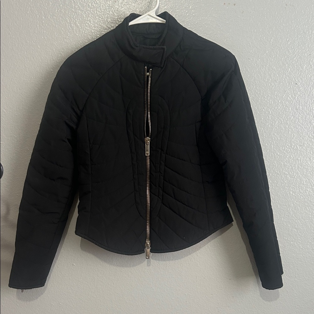 Emporio Armani Black Puffer Jacket size 4
